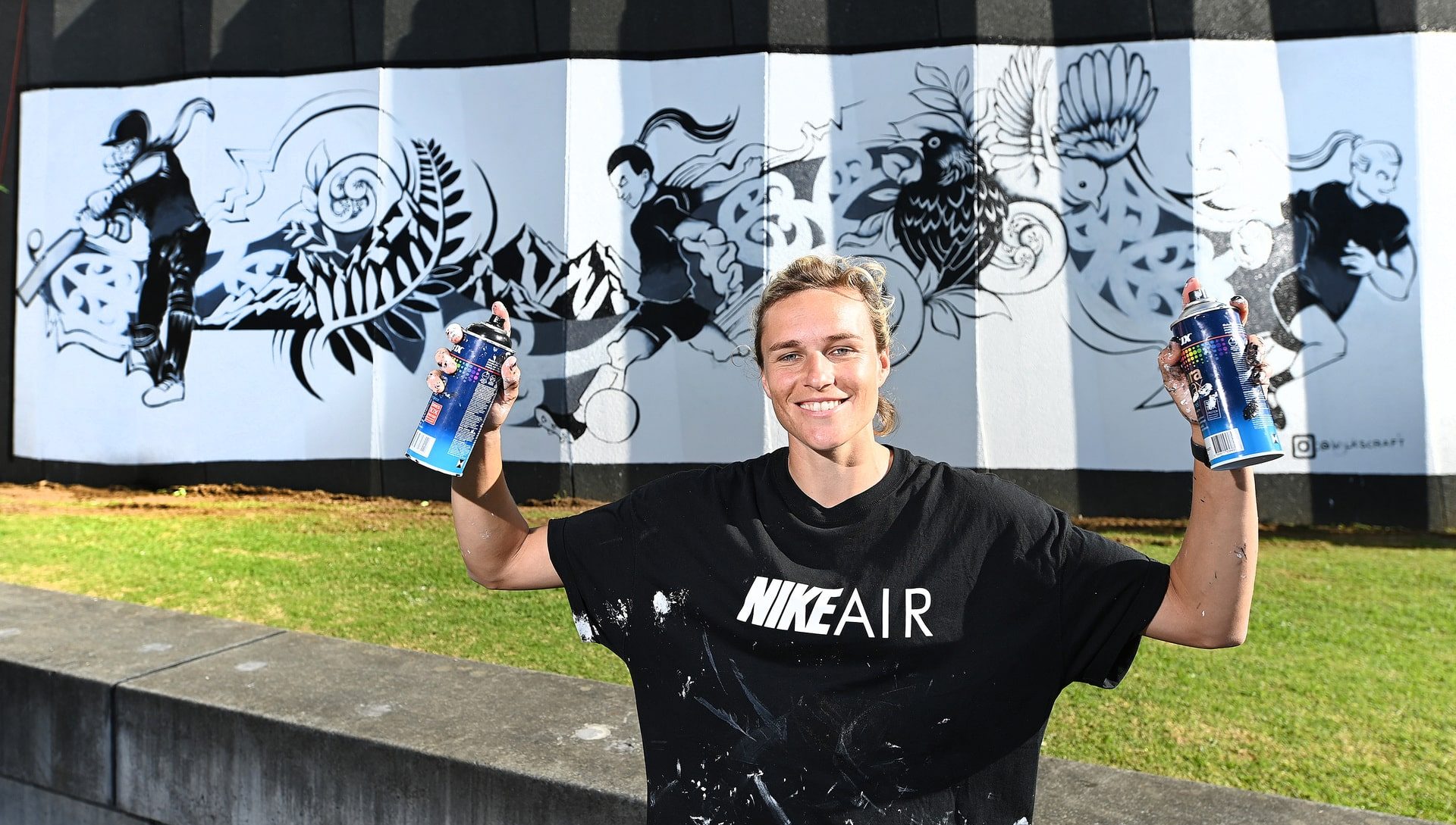 Hannah Wilkinson e sua arte: o primeiro gol da Copa e outras pinturas