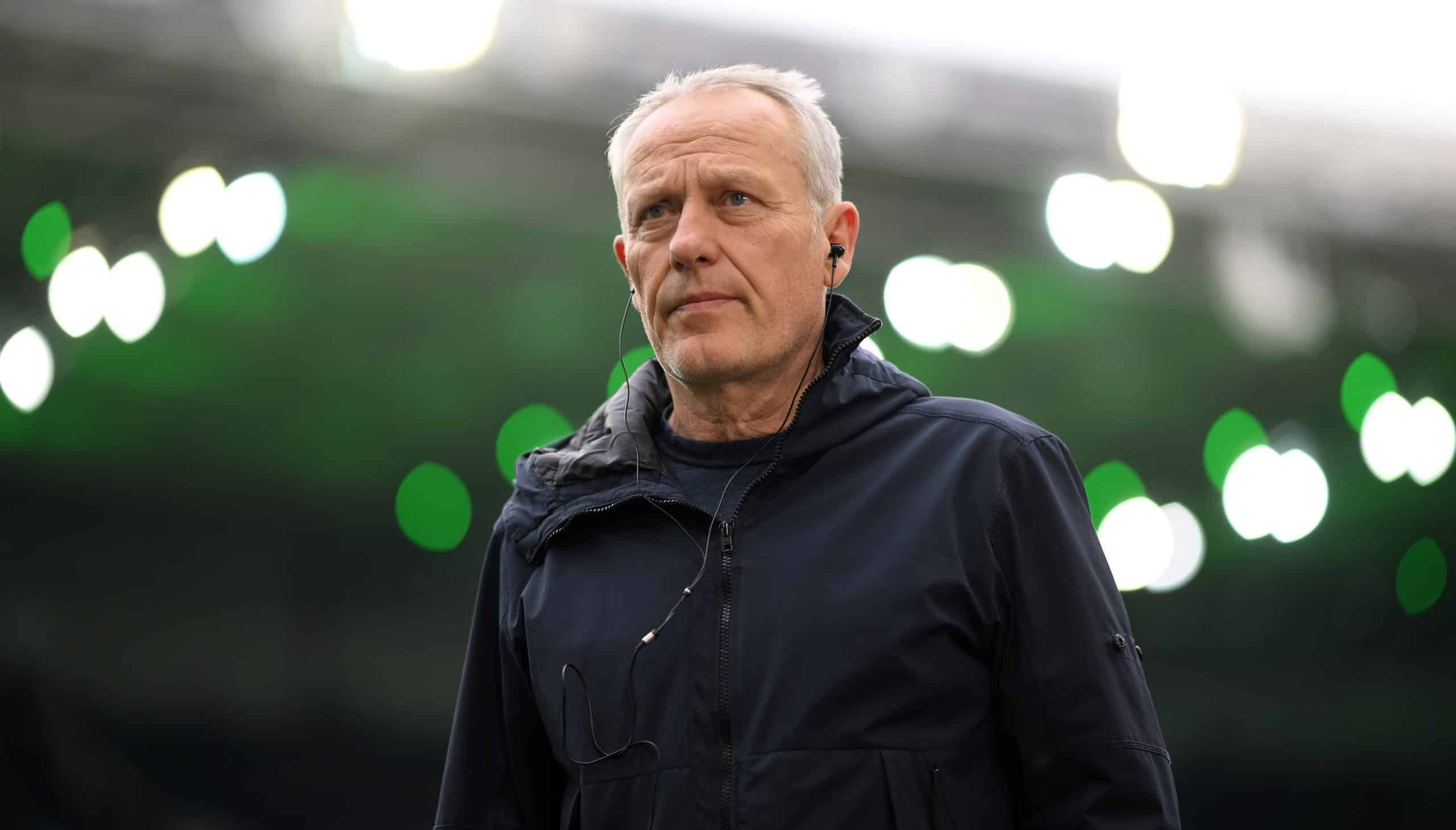 Christian Streich, t&eacute;cnico do Freiburg (Icon Sport)