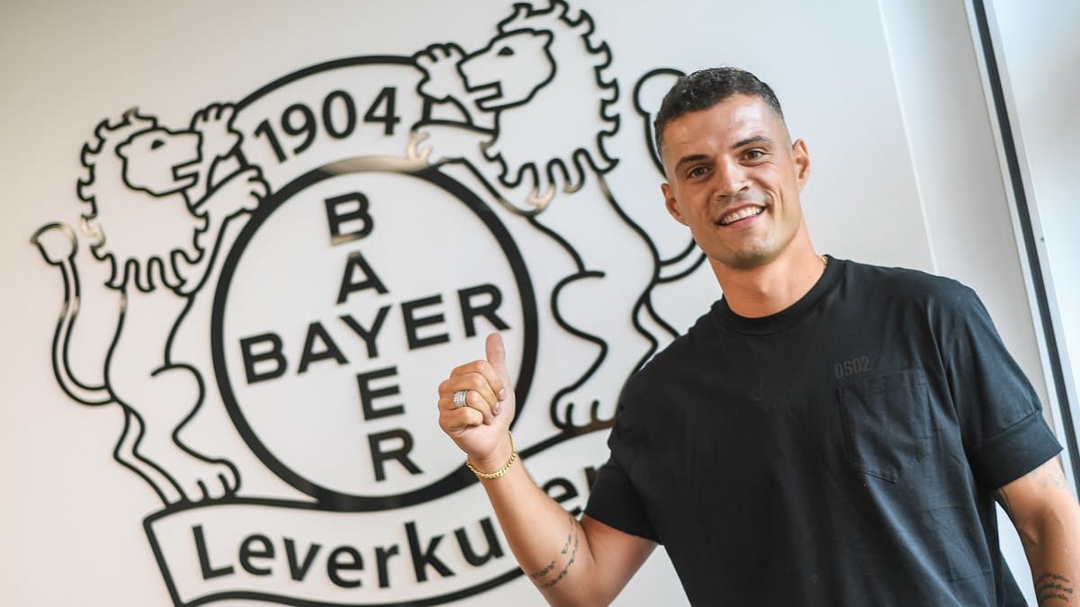 Granit Xhaka, novo meio-campista do Leverkusen (Divulga&ccedil;&atilde;o)