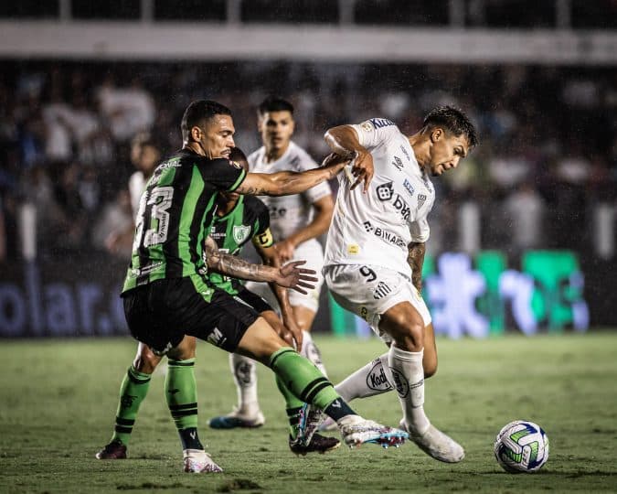 América-MG e Santos colocará frente a frente o 2º pior mandante com o 2º pior visitante