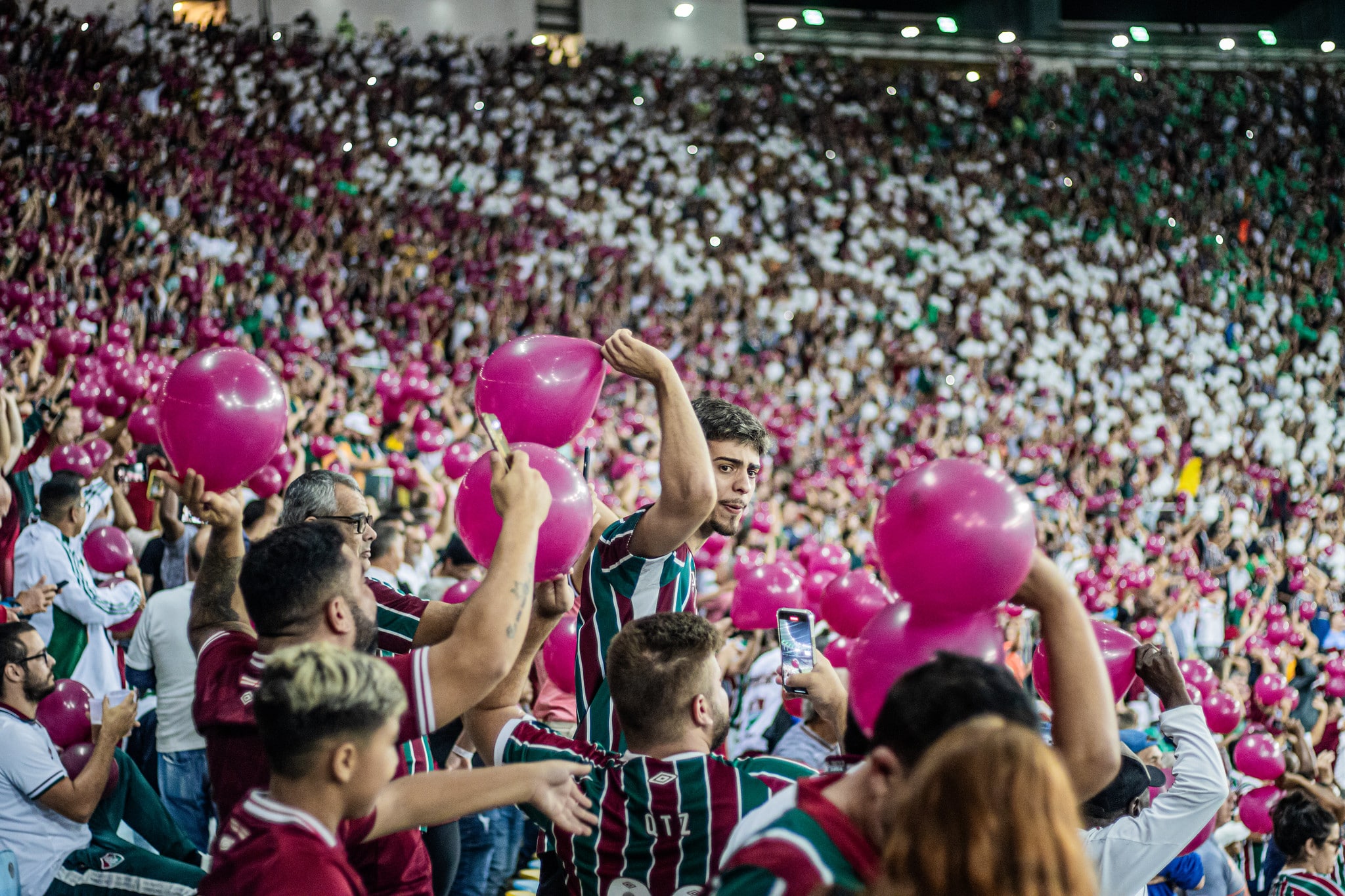 Fluminense ajudou a promover festa da torcida na Libertadores