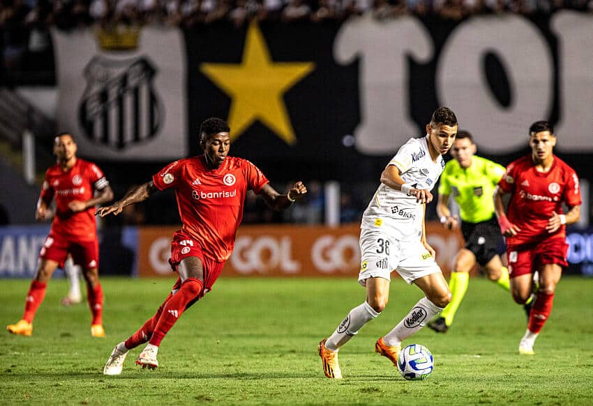 Deivid Washington, atacante do Santos