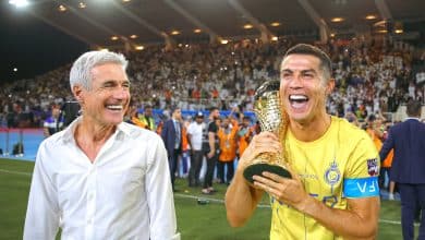 Cristiano Ronaldo decide e fatura primeiro t&iacute;tulo no Al Nassr