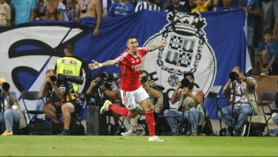 Di Mar&iacute;a j&aacute; decidiu sua primeira final na volta ao Benfica, campe&atilde;o da Superta&ccedil;a