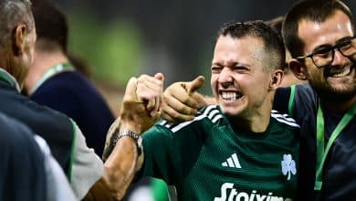 Bernard brindou o Panathinaikos com uma &oacute;tima vit&oacute;ria sobre o Olympique na Champions