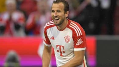 Harry Kane est&aacute; em casa e deu ao Bayern a vit&oacute;ria contra o Augsburg