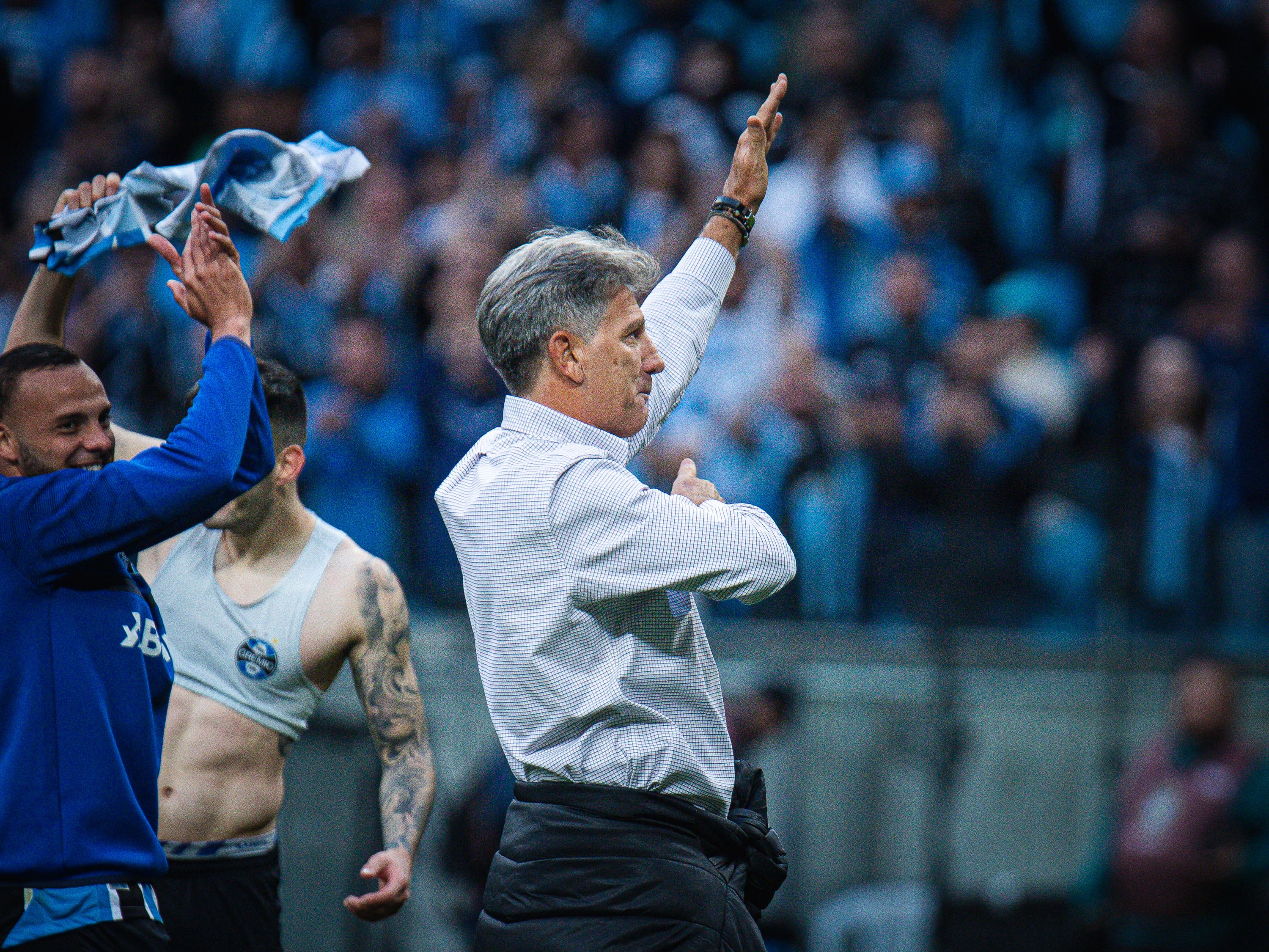 Sempre ele: Renato Portaluppi voltou ao Grêmio em 2022 e conquistou acesso à Série A do Brasileirão - Photo by Icon sport