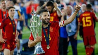 Jordi Alba se aposenta da sele&ccedil;&atilde;o espanhola como come&ccedil;ou: campe&atilde;o