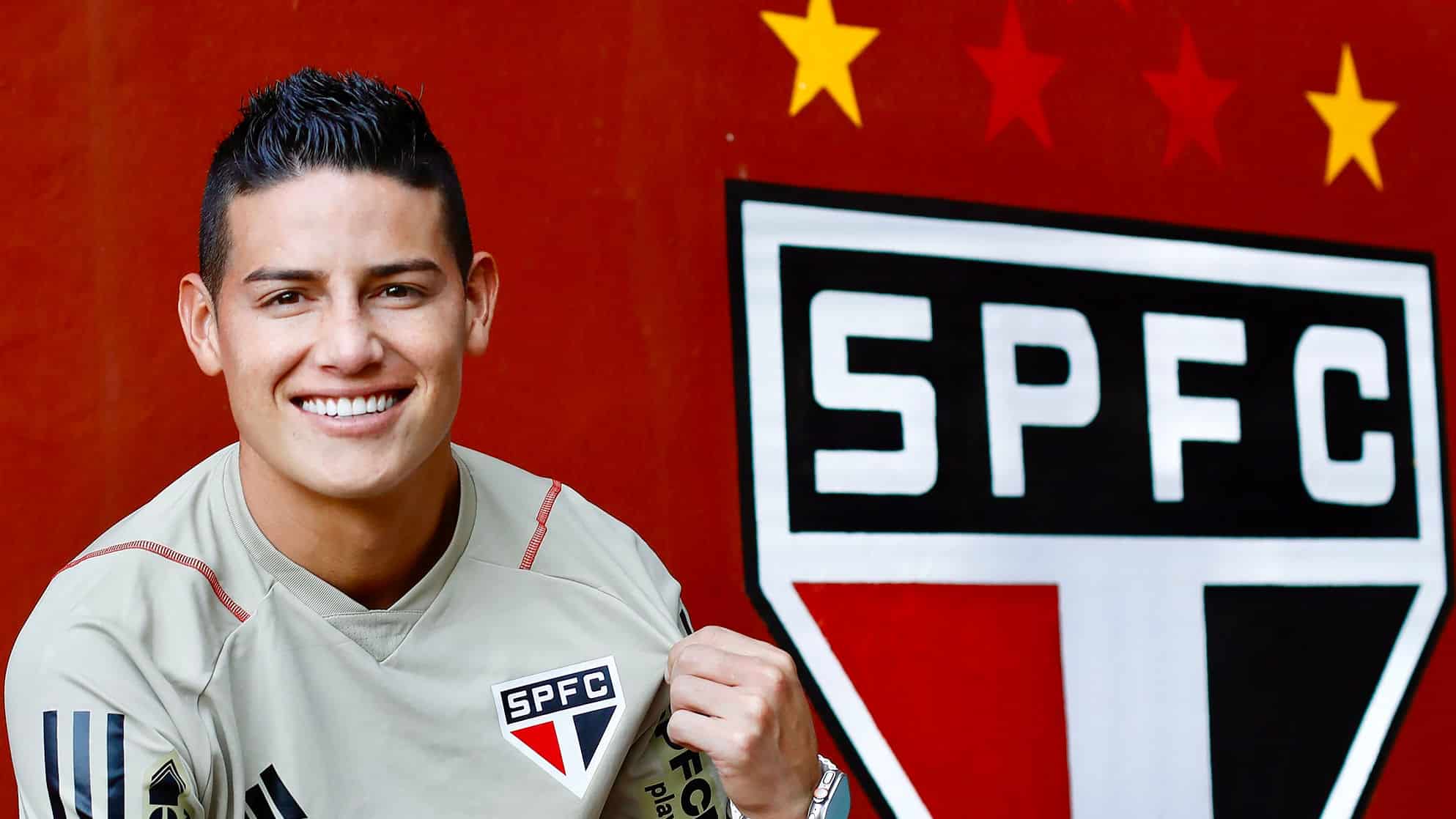 Sele&ccedil;&atilde;o da Col&ocirc;mbia vira problema para adapta&ccedil;&atilde;o de James Rodr&iacute;guez no S&atilde;o Paulo