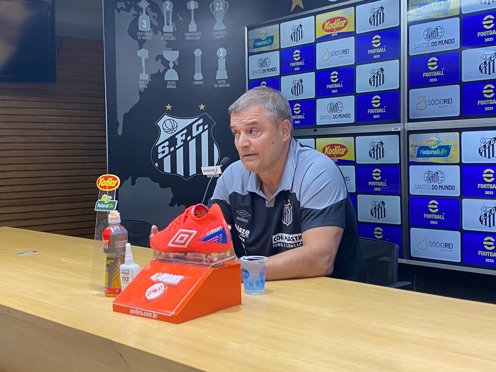 Santos: Aguirre diz que entende desejo de Marcos Leonardo, mas n&atilde;o quer perd&ecirc;-lo