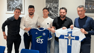 &Aacute;gua Santa faz maior venda da hist&oacute;ria do clube para o futebol franc&ecirc;s