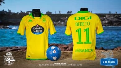 O Deportivo celebrar&aacute; Bebeto, Mauro Silva e o tetra em sua nova camisa reserva