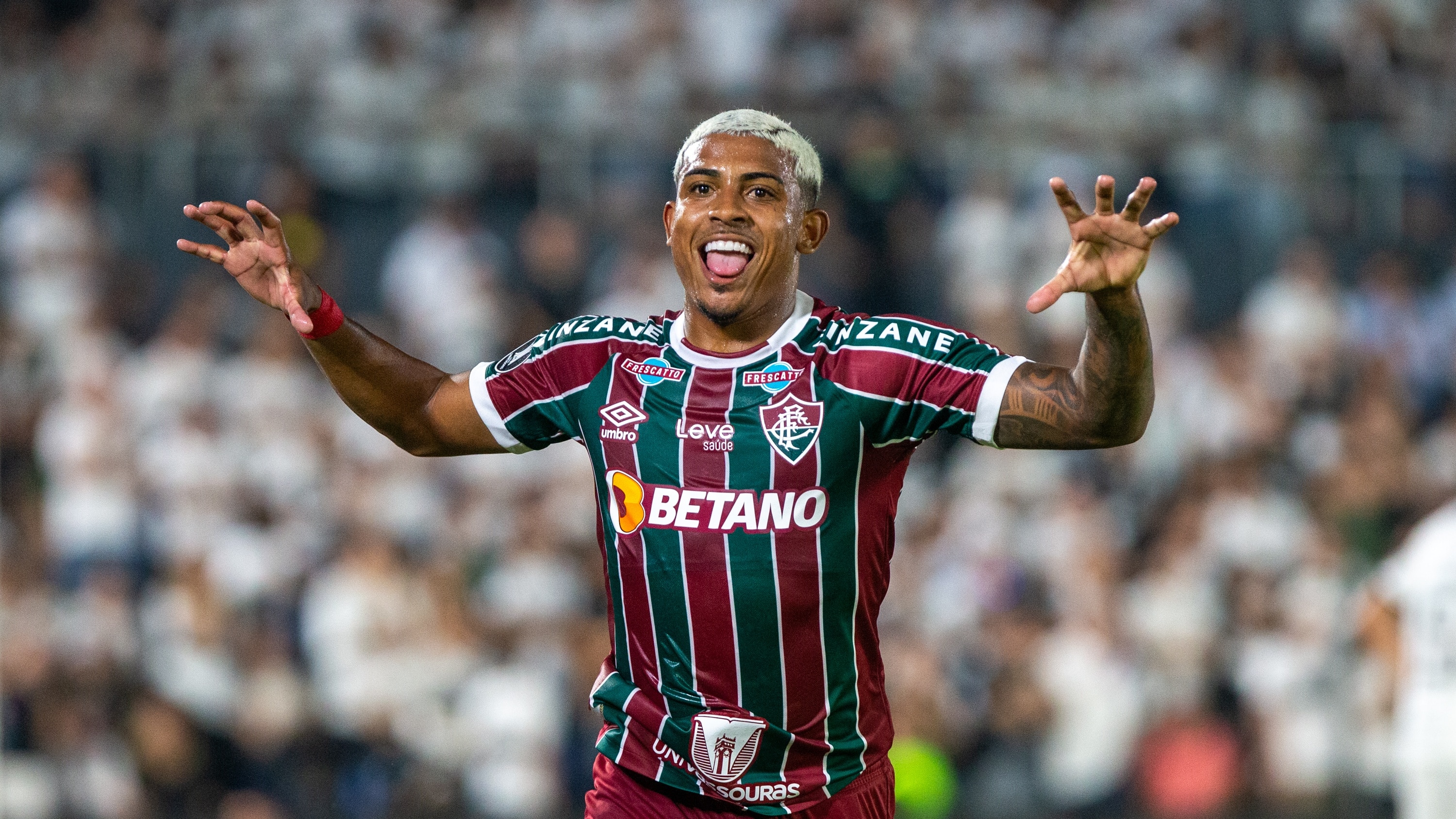 John Kennedy &eacute; um dos jovens de Xer&eacute;m que se destaca em 2023 (Foto: Marcelo Gon&ccedil;alves/Fluminense FC)