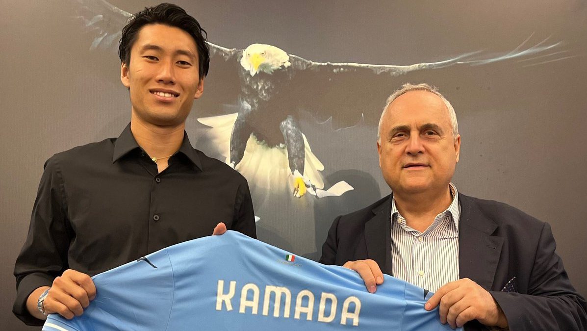 Kamada deixou saudades no Frankfurt e se transformou num achado da Lazio