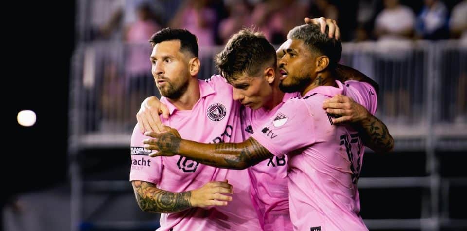 O Inter Miami nem precisou do melhor Messi para golear e avan&ccedil;ar &agrave;s semis