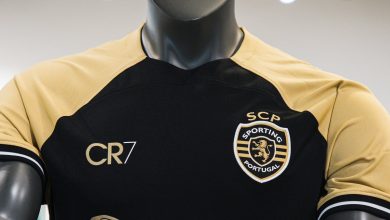 O Sporting homenageia a eclos&atilde;o de CR7 e os 20 anos do Alvalade na nova camisa