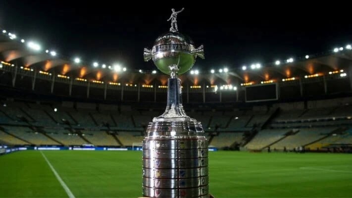 Fluminense disputa com o Boca Juniors a ta&ccedil;a da Libertadores no Maracan&atilde; em 2023 (Foto: Divulga&ccedil;&atilde;o/CONMEBOL)