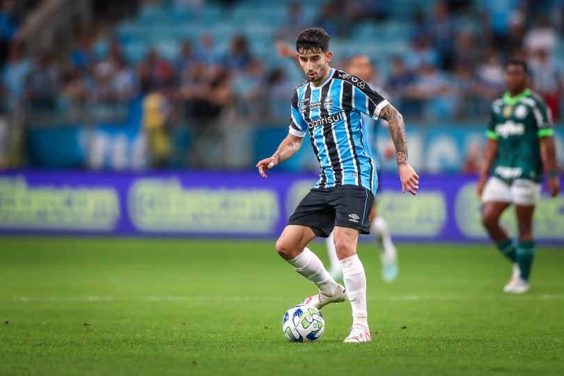 Ausência do importante Villasanti preocupa o Grêmio contra o Fortaleza