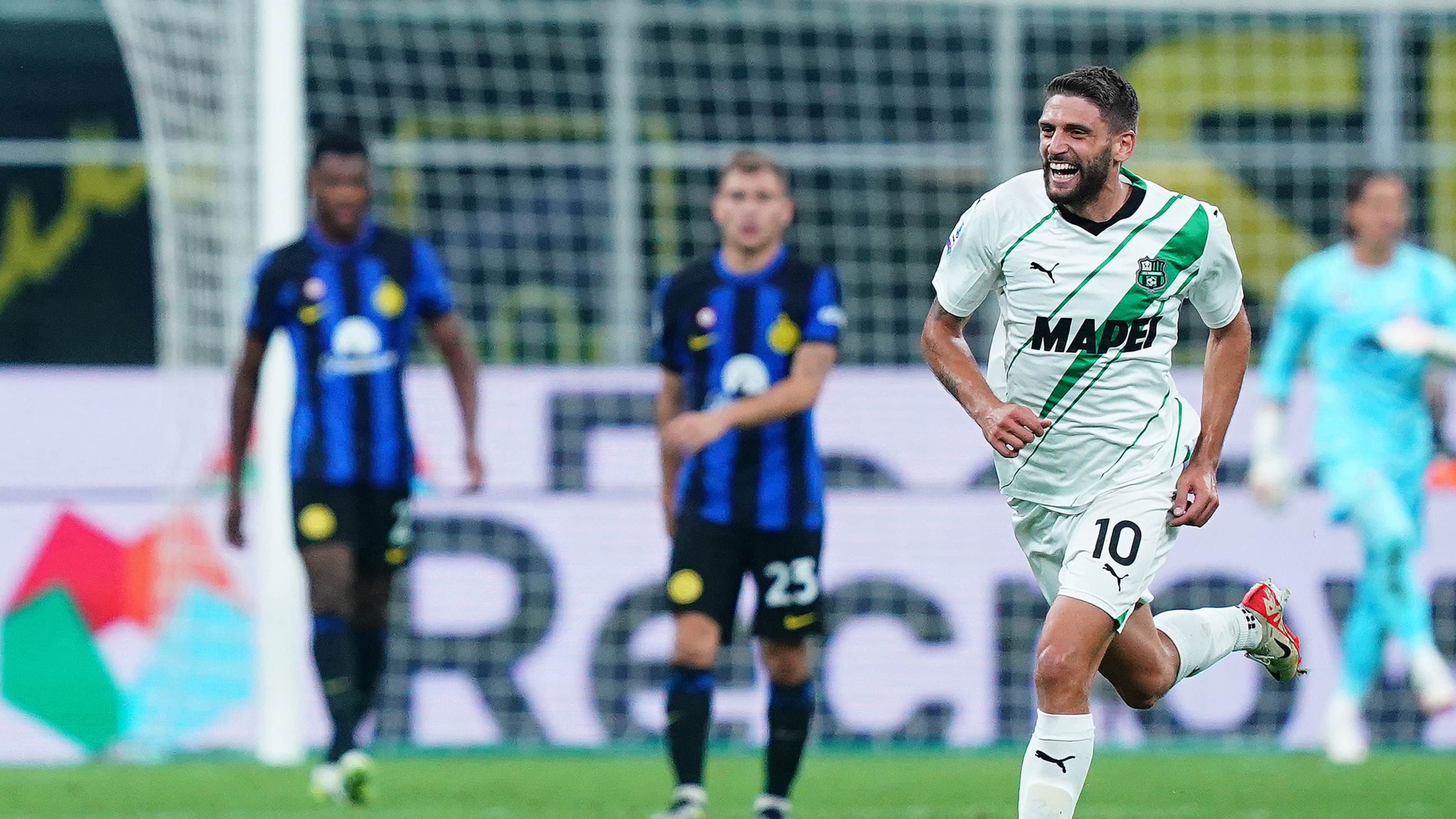 Berardi decide, Sassuolo vira e imp&otilde;e primeira derrota da Inter na Serie A