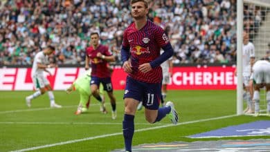 Timo Werner volta a marcar depois de 5 meses e Leipzig vence fora de casa na Bundesliga