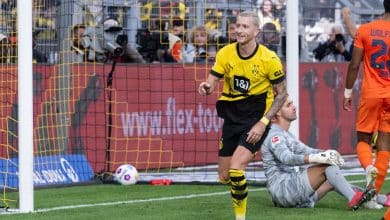 Incans&aacute;vel, Marco Reus decide em vit&oacute;ria magra do Borussia Dortmund diante do Wolfsburg