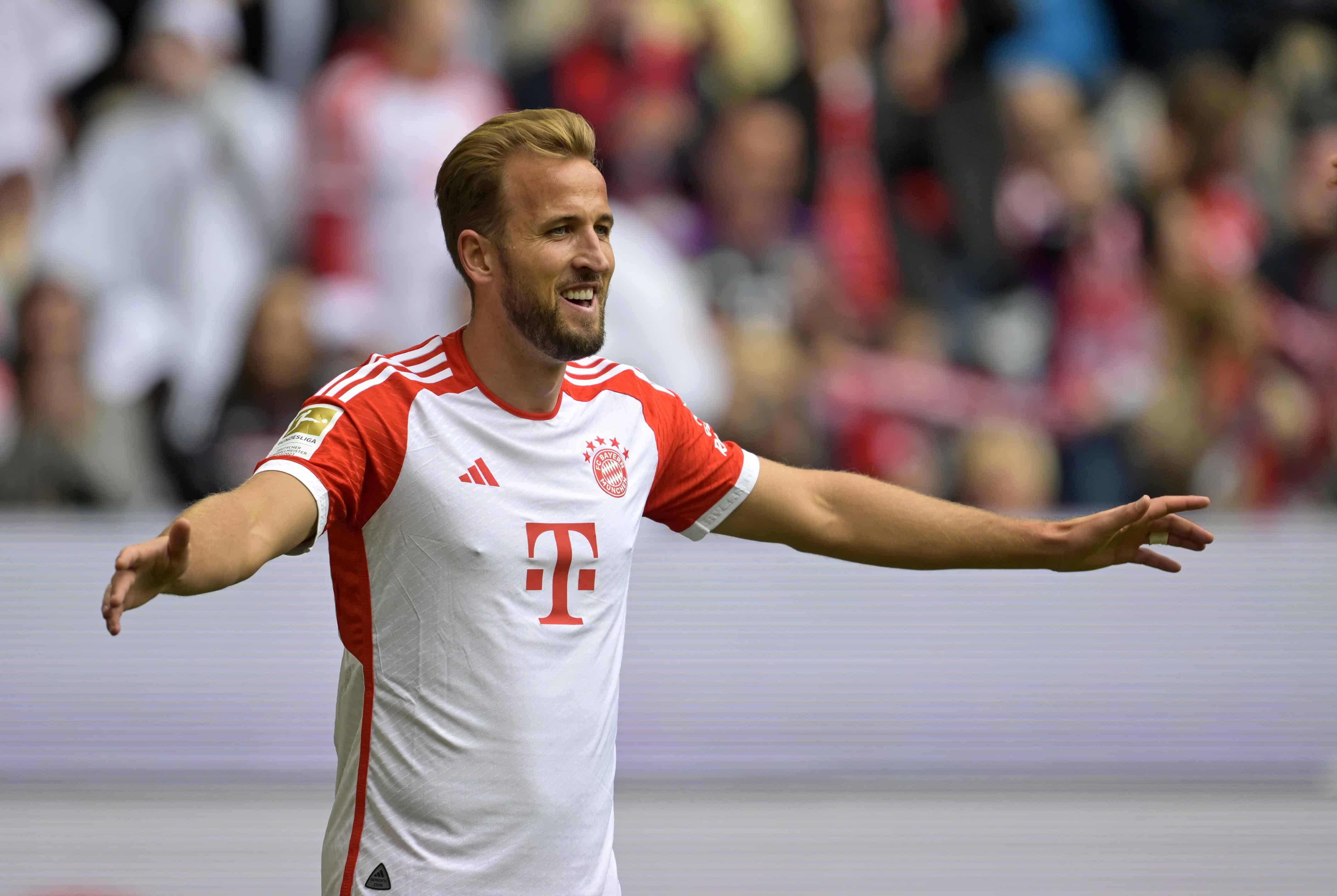 Com hat-trick de Kane, Bayern de Munique goleia o Bochum e dorme na lideran&ccedil;a