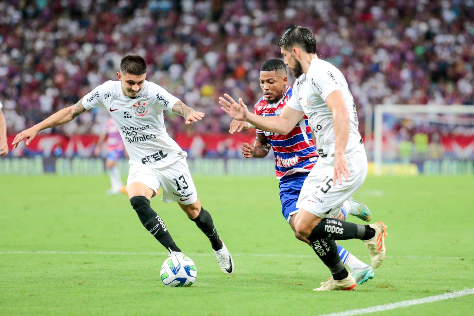 Derrota para o Fortaleza mostra que o Corinthians precisa ajustar muita coisa para os pr&oacute;ximos jogos