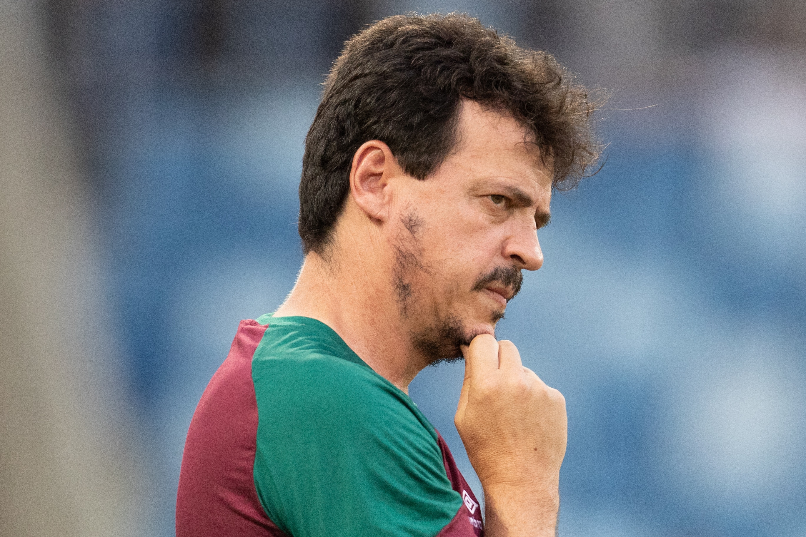 Fernando Diniz, t&eacute;cnico do Fluminense. Foto: Icon sport