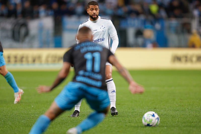 Jo&atilde;o Marcelo em Gr&ecirc;mio 3 x 0 Cruzeiro