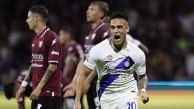 Lautaro sai do banco para destruir a Salernitana com quatro gols e manter a Inter na lideran&ccedil;a