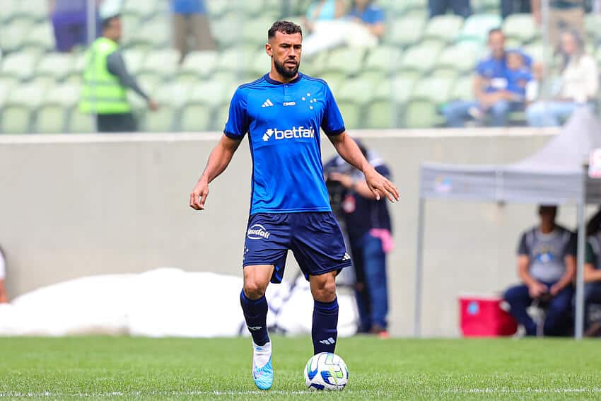 Luciano Cast&aacute;n em Cruzeiro x Goi&aacute;s