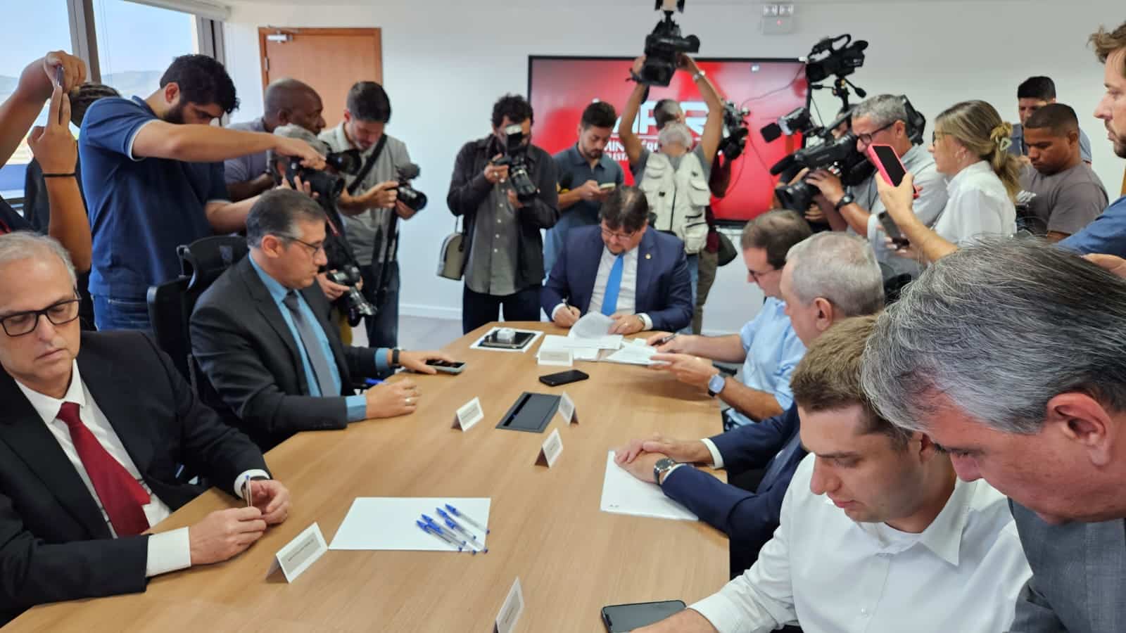 Vasco assina acordo no MP-RJ para libera&ccedil;&atilde;o de torcida em S&atilde;o Janu&aacute;rio - Foto: Gabriel Rodrigues/Trivela