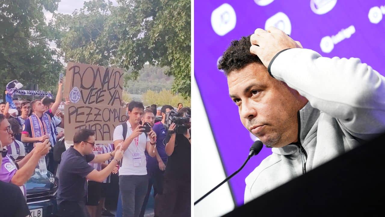 &ldquo;V&aacute; embora, Ronaldo&rdquo;: Valladolid fortalece marca, mas revolta torcida por futebol ruim