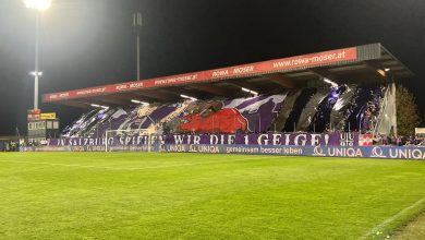 Primeiro confronto entre &Aacute;ustria Salzburg e Red Bull Salzburg teve show da torcida dissidente