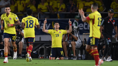 Col&ocirc;mbia cresceu no jogo e contou com passe decisivo de Arias para vencer a Venezuela