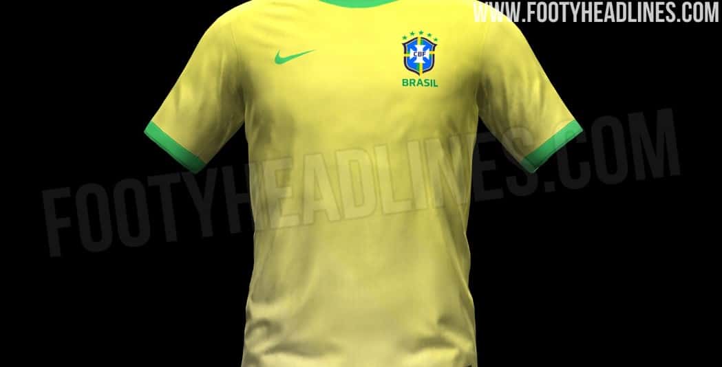 Confira as primeiras imagens do que pode ser o uniforme da&nbsp;Sele&ccedil;&atilde;o&nbsp;em&nbsp;2024