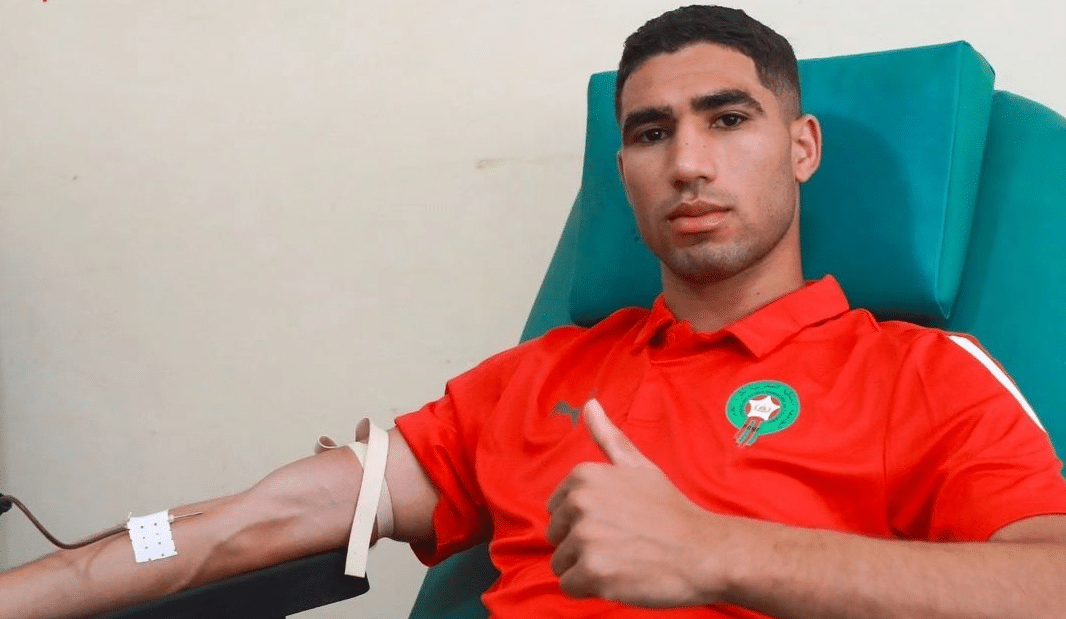 Belo gesto: Jogadores de Marrocos doam sangue &agrave;s v&iacute;timas do terremoto no pa&iacute;s