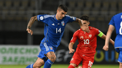 It&aacute;lia revive trauma na estreia de Spalletti e s&oacute; empata contra a Maced&ocirc;nia do Norte