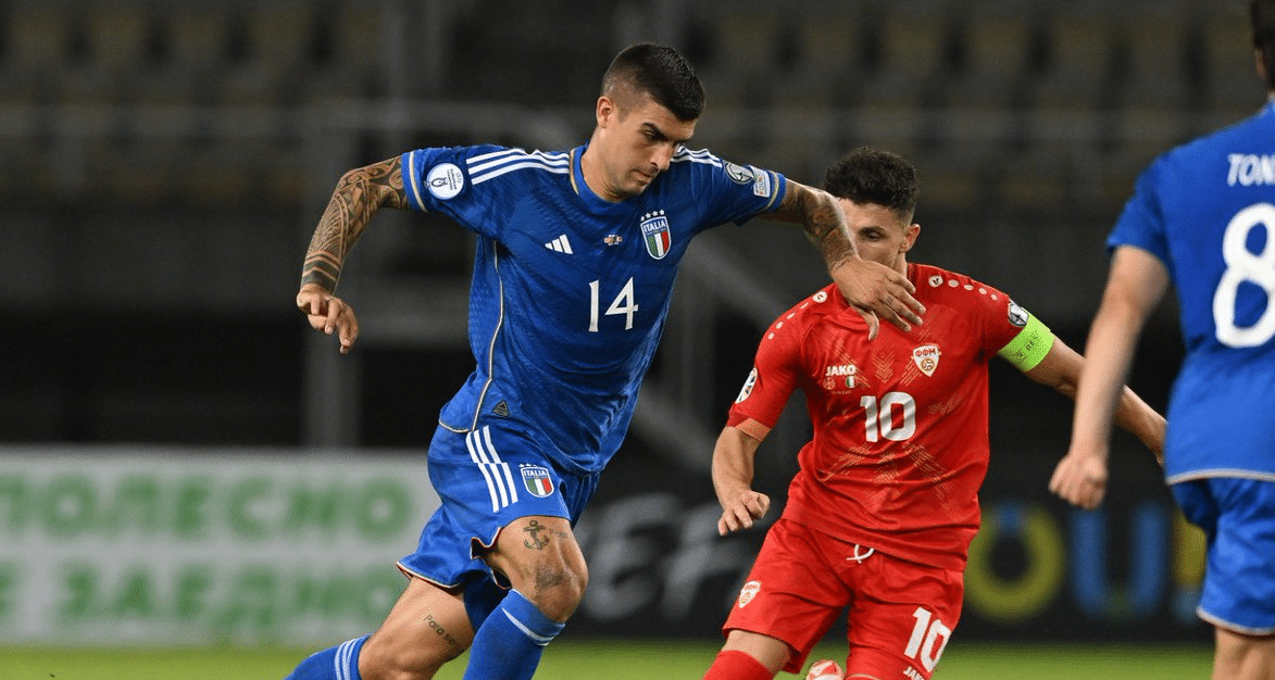 It&aacute;lia revive trauma na estreia de Spalletti e s&oacute; empata contra a Maced&ocirc;nia do Norte