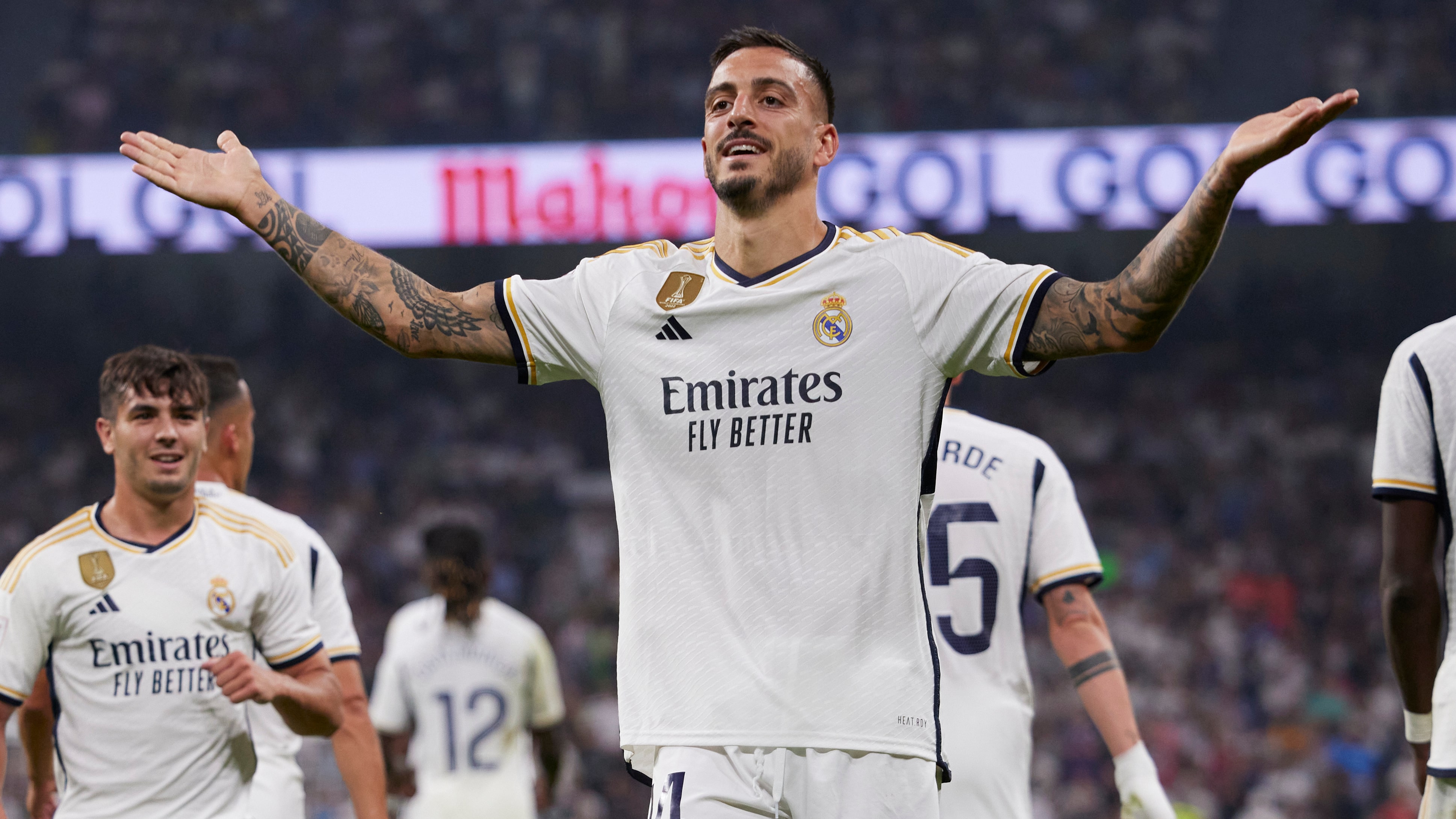 No retorno de Vin&iacute;cius J&uacute;nior, Real Madrid precisou de paci&ecirc;ncia para vencer o Las Palmas