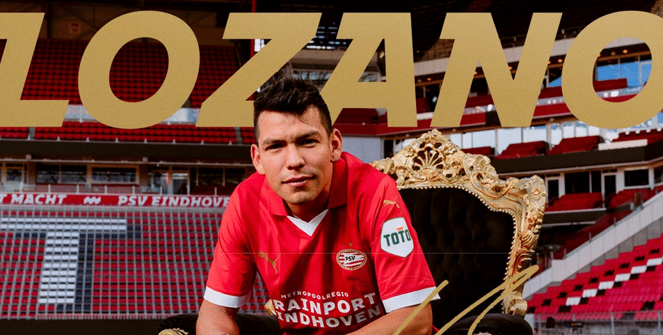 Ap&oacute;s passagem regular pelo Napoli, Lozano volta ao PSV para ser protagonista novamente