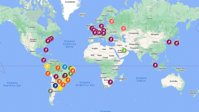 Um mapa interativo com todos os 79 gols do recorde de Neymar pela Sele&ccedil;&atilde;o