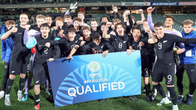 A Nova Zel&acirc;ndia se garantiu nas Olimp&iacute;adas com um 9&times;0 na final do Pr&eacute;-Ol&iacute;mpico