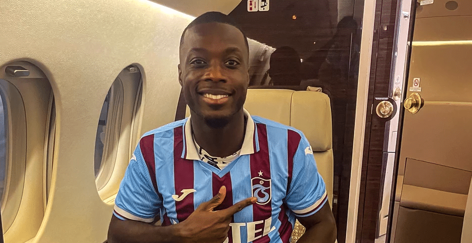 O fracasso de Nicolas Pepe no Arsenal se conclui com a sa&iacute;da de gra&ccedil;a ao Trabzonspor