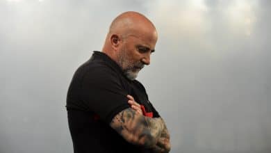 Sampaoli volta a falar em falta de contund&ecirc;ncia do Flamengo diz que &ldquo;tens&atilde;o n&atilde;o ajuda&rdquo;