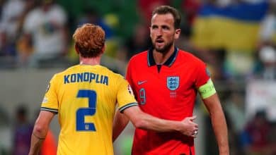 A Ucr&acirc;nia se valeu da for&ccedil;a da torcida e segurou o empate contra a Inglaterra