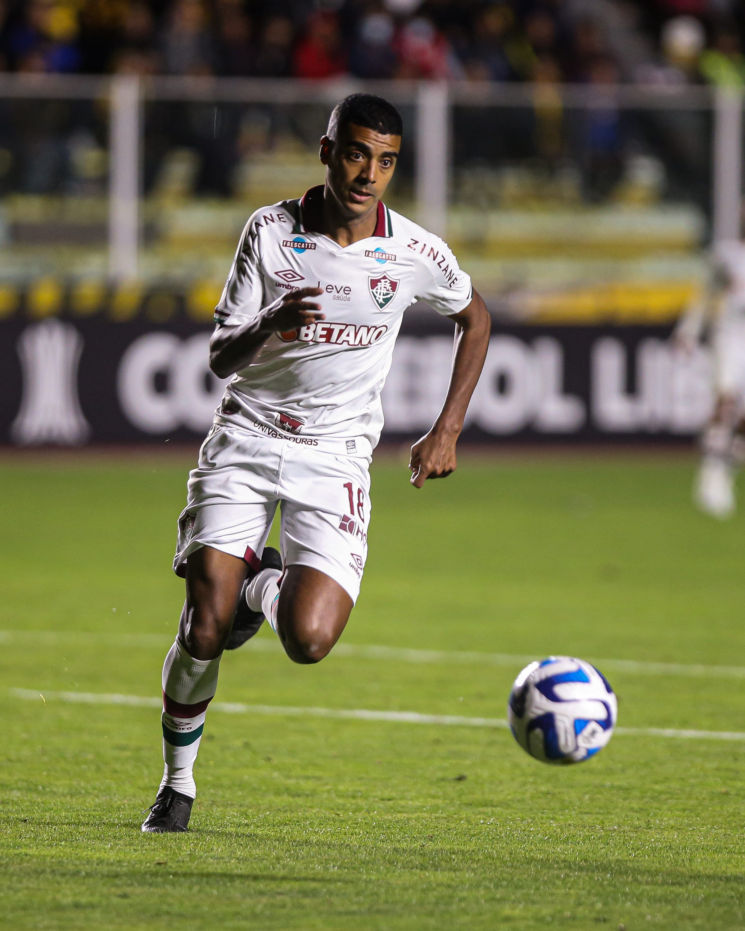 Alan entrou em campo pelo Fluminense contra o The Strongest-BOL, pela fase de grupos da Libertadores 2023 - MARCELO GON&Ccedil;ALVES / FLUMINENSE FC