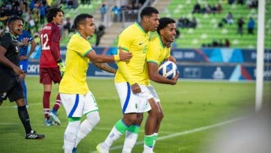 Brasil sofre, mas estreia no Pan com vit&oacute;ria gra&ccedil;as a gol salvador de zagueiro&nbsp;do&nbsp;Vasco