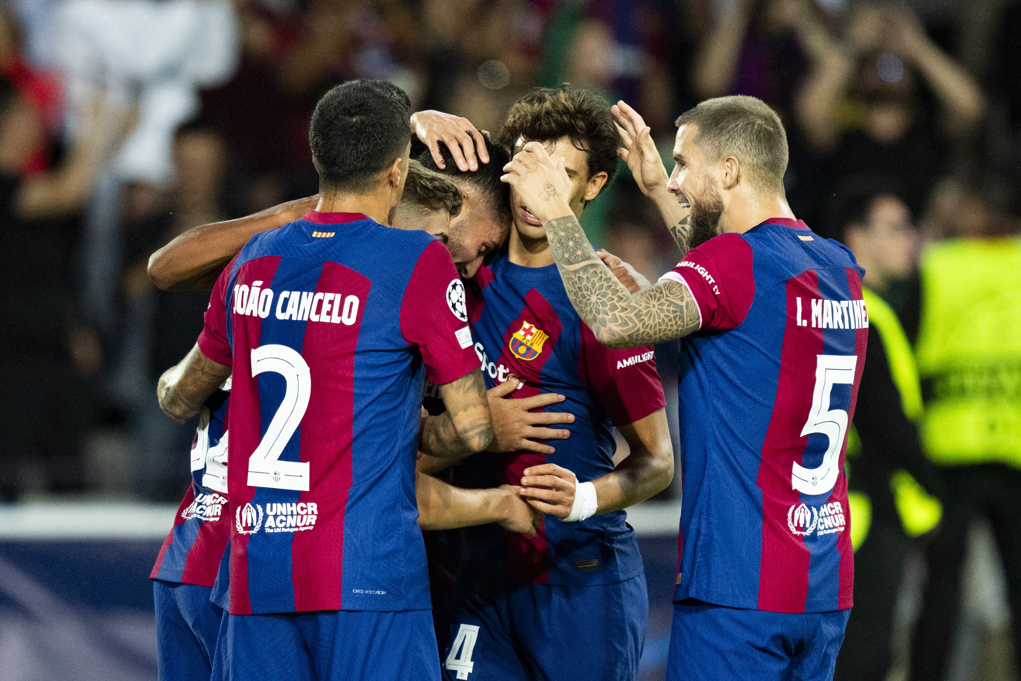 Garotos comandaram Barcelona em uma vit&oacute;ria contra o Shakhtar que poderia ter sido menos sofrida