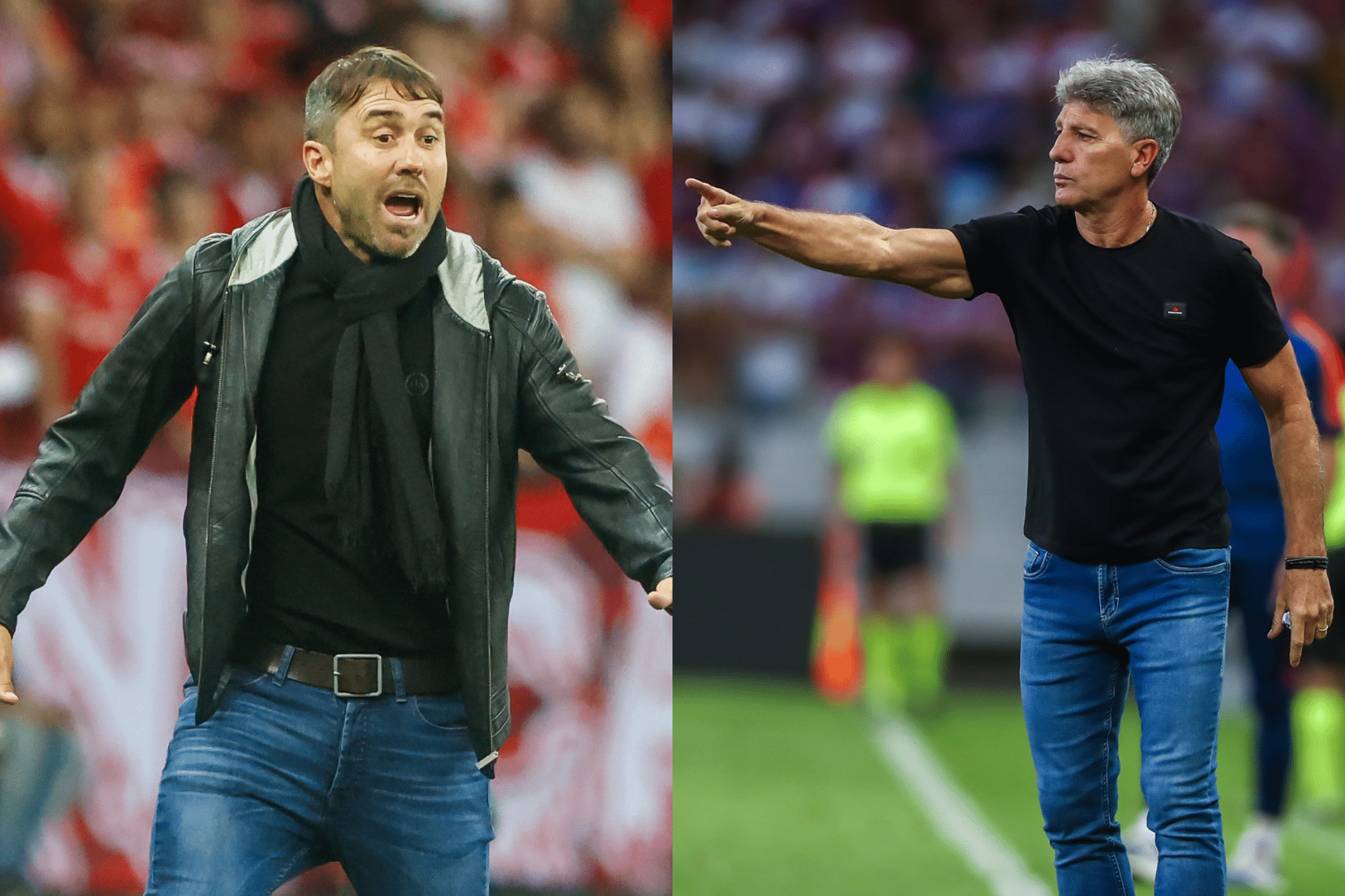 Gre-Nal: Coudet reencontra Renato em busca de vit&oacute;ria in&eacute;dita e al&iacute;vio ap&oacute;s elimina&ccedil;&atilde;o